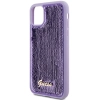 Guess Sequin Script Metal - Etui iPhone 11 (fioletowy)