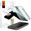 Spigen GLAS.TR EZ FIT Privacy - Szkło hartowane z filtrem prywatyzującym do iPhone 15 Pro
