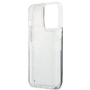 Guess Liquid Glitter Flower - Etui iPhone 13 Pro (niebieski)
