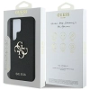 Guess Grained Big 4G Logo Small Classic Logo - Etui do Samsung Galaxy S25 Ultra (czarny)