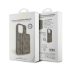 Guess Bundle Pack MagSafe 4G Metal Gold Logo - Zestaw etui + Power Bank 5000mAh MagSafe iPhone 15 (brązowy)