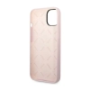 Guess Silicone Triangle Logo - Etui iPhone 14 Plus (fioletowy)