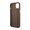 Guess 4G Logo Plate MagSafe - Etui iPhone 14 Plus (brązowy)