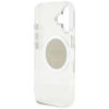 Guess IML Metal Colored Circle Classic Logo MagSafe - Etui do iPhone 16 (szary)