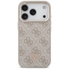 Guess 4G Triangle Logo MagSafe - Etui iPhone 17 Pro (różowy)