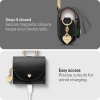 Spigen Cyrill Mini Bag - Etui z paskiem do Apple AirPods 4 (Czarny)