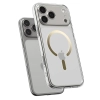 Spigen Ultra Hybrid Mag MagSafe - Etui do iPhone 17 Pro (Clear/Gold)