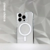 Crong Clear MAG Pro - Etui iPhone 15 Pro MagSafe (przezroczysty)