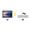 Kanex przejściówka z USB-C na USB żeński (21 cm)