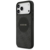 Guess 4G Circle Classic Logo MagSafe - Etui iPhone 17 Pro Max (czarny)