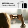 Spigen Alm Glass FC 2-Pack - Szkło hartowane do iPhone 16e / iPhone 14 / iPhone 13 / iPhone 13 Pro 2 szt (Czarna ramka)