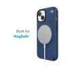 Speck Presidio2 Grip MagSafe - Antypoślizgowe etui iPhone 14 Plus (Coastal Blue / Black / White)