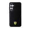 Ferrari Hot Stamp V Lines MagSafe - Etui Samsung Galaxy S24+ (czarny)