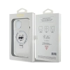 Karl Lagerfeld Ring Stand Choupette Head MagSafe - Etui iPhone 15 (biały)