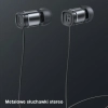 USAMS EP-46 - Słuchawki stereo USB-C (czerwony)