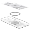 Spigen Ultra Hybrid Mag MagSafe - Etui do Samsung Galaxy S25 (Zero One White)