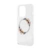 Guess IML Flowers Wreath MagSafe - Etui iPhone 15 Pro Max (przezroczysty)