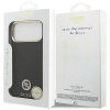 Guess Grained Strass Logo MagSafe - Etui iPhone 17 Pro Max (czarny)