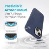 Speck Presidio2 Grip - Etui iPhone 15 / iPhone 14 / iPhone 13 (Coastal Blue / Dustgrey / White)