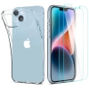 Spigen Crystal Pack - Zestaw etui + 2 x szkło do iPhone 14 (Przezroczysty)