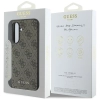 Guess 4G Charms Collection - Etui do Samsung Galaxy A36 5G (brązowy)