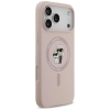 Karl Lagerfeld Silicone Karl & Choupette Ring MagSafe - Etui iPhone 17 Pro Max (różowy)