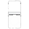 Spigen Ultra Hybrid Pro Mag MagSafe - Etui do Samsung Galaxy Z Flip 7 (Clear/White)