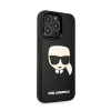 Karl Lagerfeld 3D Rubber Karl's Head - Etui iPhone 13 Pro (czarny)