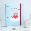 Pusheen - Segregator A4 z kolekcji Purrfect Love z kartkami (4 ringi, gumka)