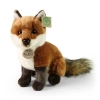 Rappa - Pluszowa realistyczna maskotka Lis siedzący 27 cm Eco-Friendly