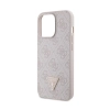 Guess Crossbody 4G Metal Logo - Etui iPhone 13 Pro Max (różowy)
