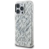 Karl Lagerfeld IML Karl Script Pattern MagSafe - Etui iPhone 16 Pro (biały)