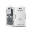 DKNY Liquid Glitter Big Logo - Etui iPhone 15 Pro (czarny)