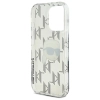 Karl Lagerfeld IML Karl Head Electroplated - Etui iPhone 16 Pro Max (przezroczysty)
