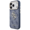 Guess 4G Big 4G Classic Logo - Etui iPhone 17 Pro (niebieski / złoty)