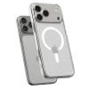 Spigen Ultra Hybrid Mag MagSafe - Etui do iPhone 17 Pro (Clear/White)