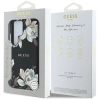 Guess Grained Printed Flower Pattern MagSafe - Etui do Samsung Galaxy S25 Ultra (czarny)