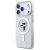 Karl Lagerfeld IML Karl Choupette Glitter MagSafe - Etui iPhone 17 Pro Max (przezroczysty)