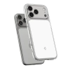 Spigen Ultra Hybrid T Mag MagSafe - Etui do iPhone 17 Pro (Clear/White)