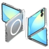 Spigen Ultra Hybrid Pro Mag MagSafe - Etui do Samsung Galaxy Z Flip 7 (Clear/White)