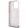 Karl Lagerfeld Silicone Double Heads And Circle MagSafe - Etui do iPhone 16 Pro (różowy)