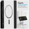 Spigen Liquid Air Mag MagSafe - Etui do iPhone 16e (Matte Black)