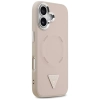 Guess Triangle Logo MagSafe - Etui iPhone 17 (różowy)