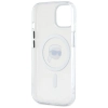 Karl Lagerfeld IML Metal Karl Head MagSafe - Etui do iPhone 15 (biały)