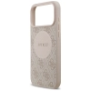 Guess 4G Circle Classic Logo MagSafe - Etui iPhone 17 Pro Max (różowy)