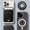 Spigen Dual Pop Mag MagSafe - Magnetyczny uchwyt na palec do telefonu (czarny)
