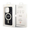 Guess Marble MagSafe - Etui iPhone 14 Pro Max (Czarny)