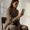 Crong Color Cover Magnetic - Etui MagSafe iPhone 17 (kamienny beż)