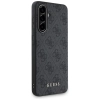 Guess 4G Metal Gold Logo - Etui do Samsung Galaxy A36 5G (czarny)