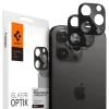 Spigen Optik.TR Camera Lens Protector 2-Pack - Szkło ochronne na obiektyw do iPhone 16 Pro / 16 Pro Max / 15 Pro / 15 Pro Max / 14 Pro / 14 Pro Max (B